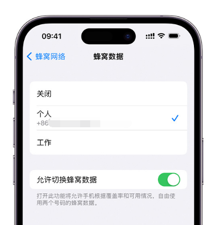 广平苹果维修服务分享如何在iPhone上使用双卡 